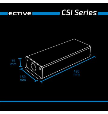 ECTIVE CSI 10 (CSI102) Sinus-Wechselrichter 1000W 12V
