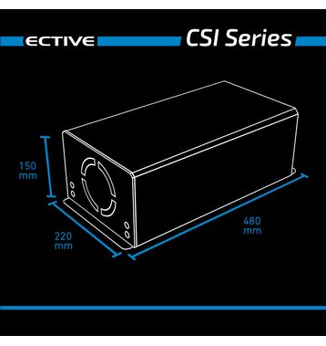 ECTIVE CSI 30 (CSI302) Sinus-Wechselrichter 3000W 12V