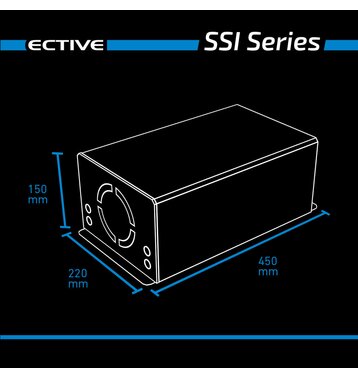 ECTIVE SSI 15 (SSI152) Sinus-Wechselrichter 1500W 12V