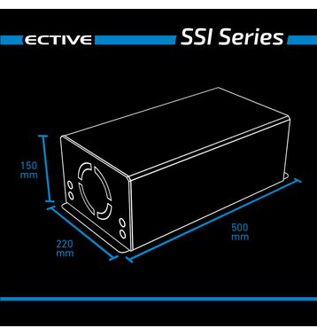 ECTIVE SSI 20 (SSI202) Sinus-Wechselrichter 2000W 12V