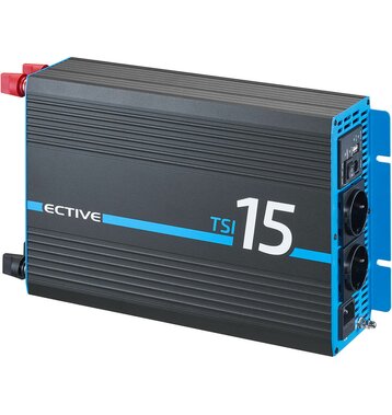 ECTIVE TSI 15 1500W/24V Sinus-Wechselrichter mit NVS- und USV-Funktion