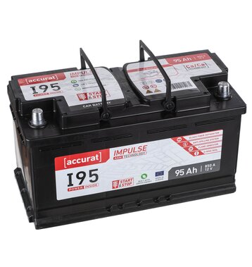 AGM Autobatterie 12V 95Ah 850A BIG Start-Stop Batterie statt 100Ah 92Ah  90Ah : : Auto & Motorrad