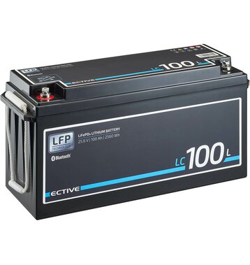 ECTIVE LC 100L BT 24V LiFePO4 Lithium Versorgungsbatterie 100 Ah
