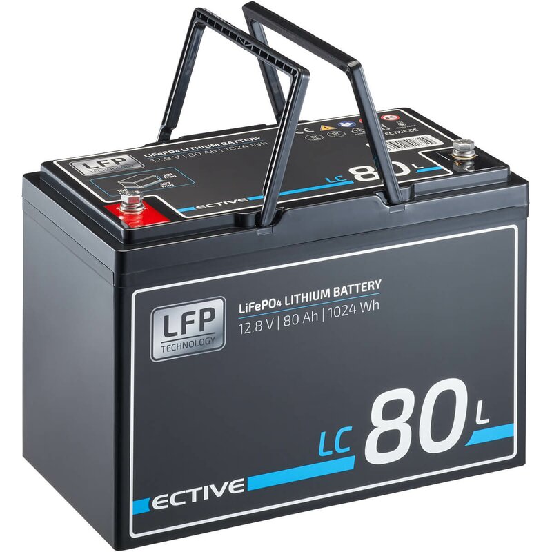 Lithium Ladegerät Multiload 20 LFP 20A/12V 8-Stufen von ective