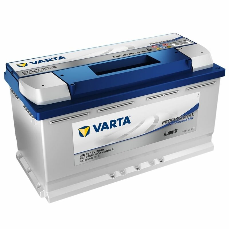 VARTA Dual Purpose LED70 Versorgungsbatterie 70Ah